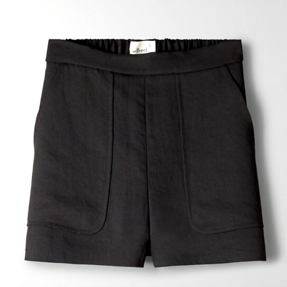 Wilfred Aritzia Boissier Short Pull On Black Shorts Size XXS